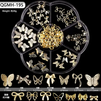 Alloy Butterfly Set QGMH-195