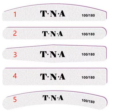 TNA Grey Filer 100/180 25pcs