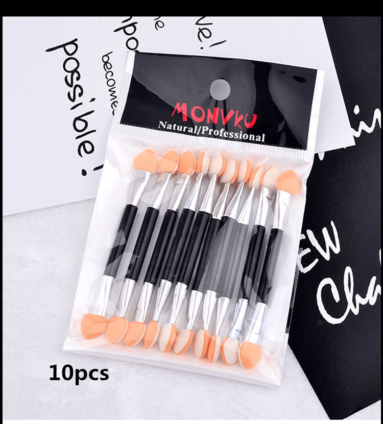 Chrome Powder/ Eyeshadow Brush 10pcs