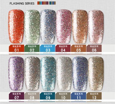 AS UV/LED Gel Polish 15ml - Platinum