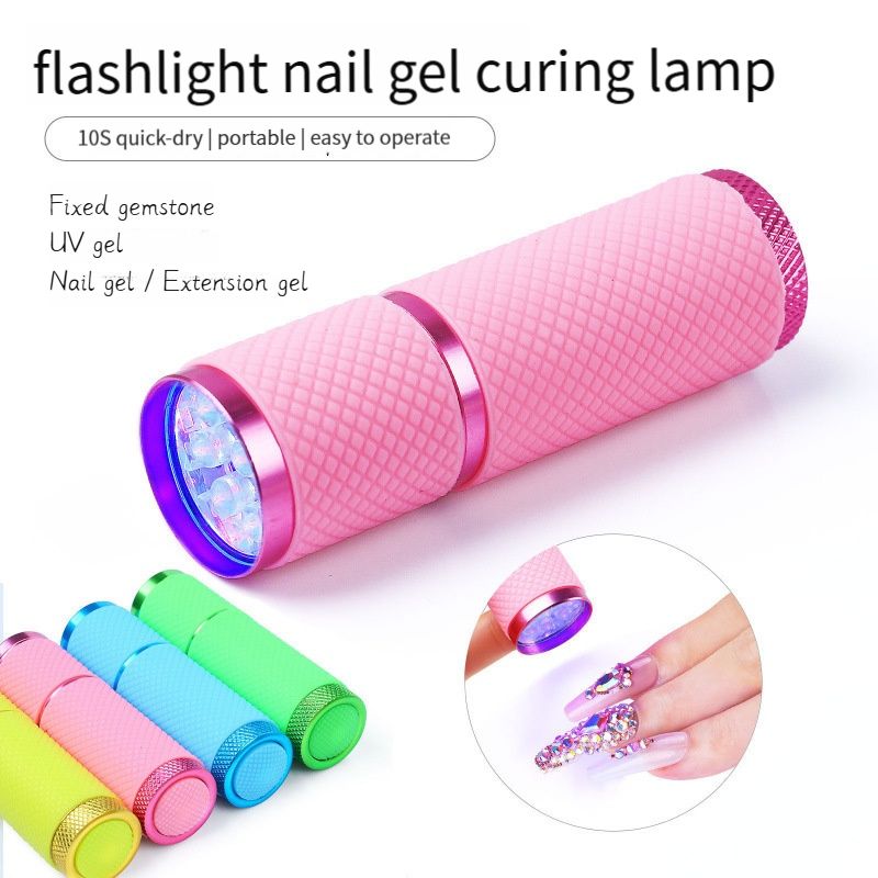 Flashlight UV Nail Gel Curing Lamp 18W