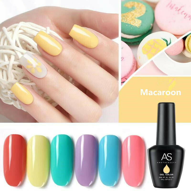 AS UVLED Gel Polish Macaroon B71 - 15ml