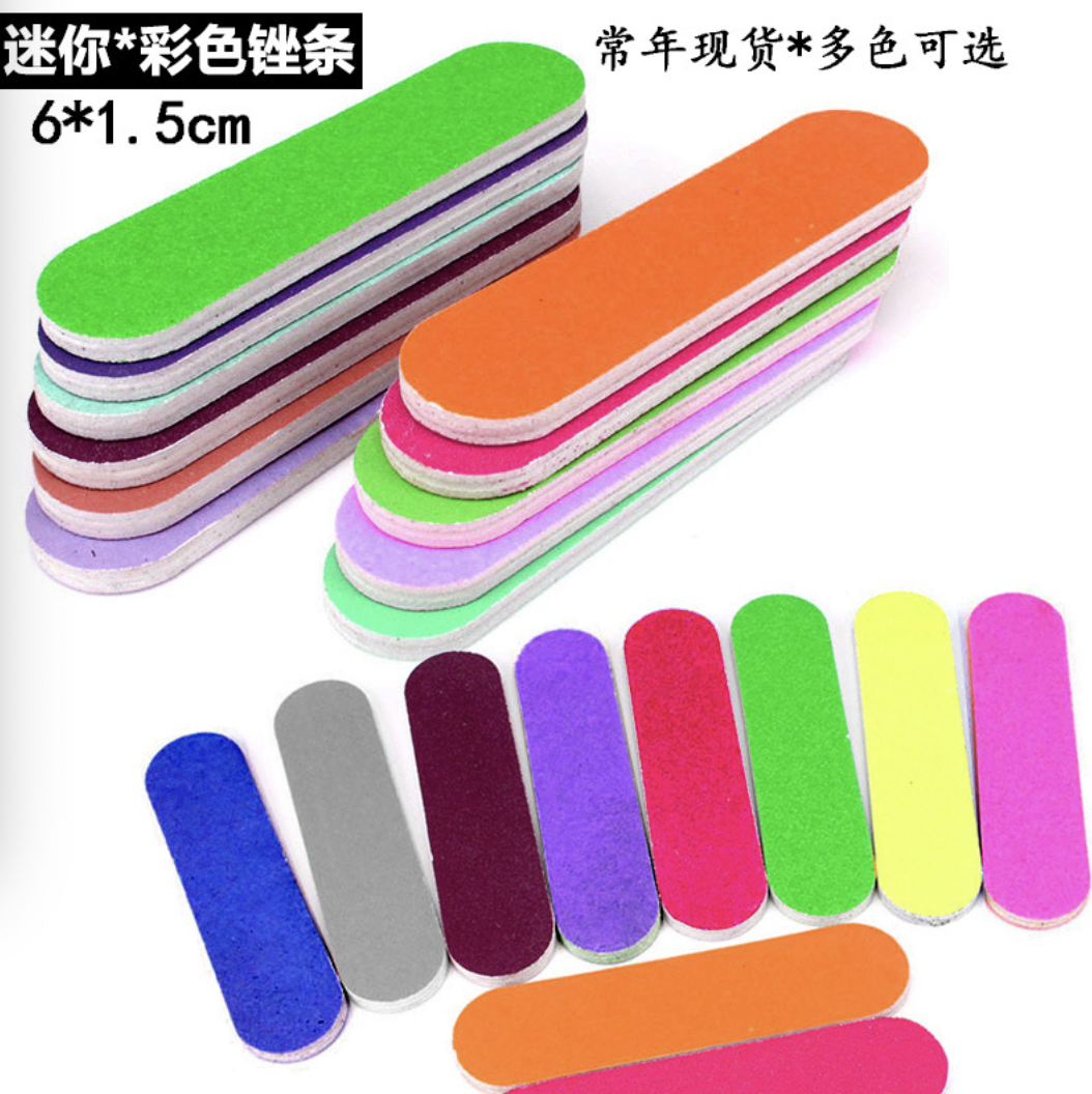 6*1,5cm Wooden Mini Filer 100/180 - 100pcs