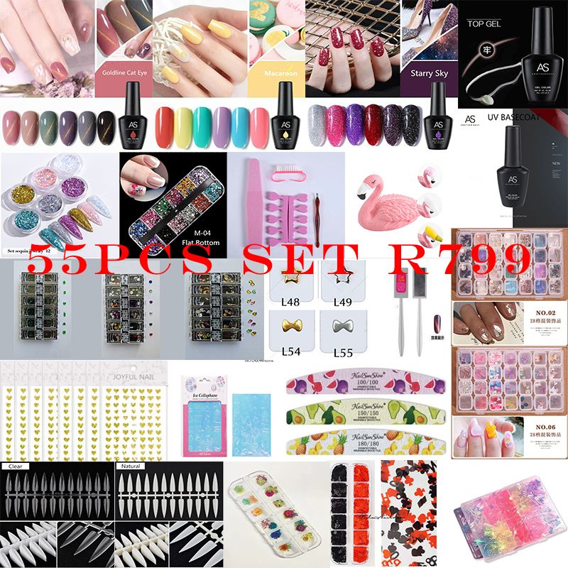 55pcs Gel Polish Set R799
