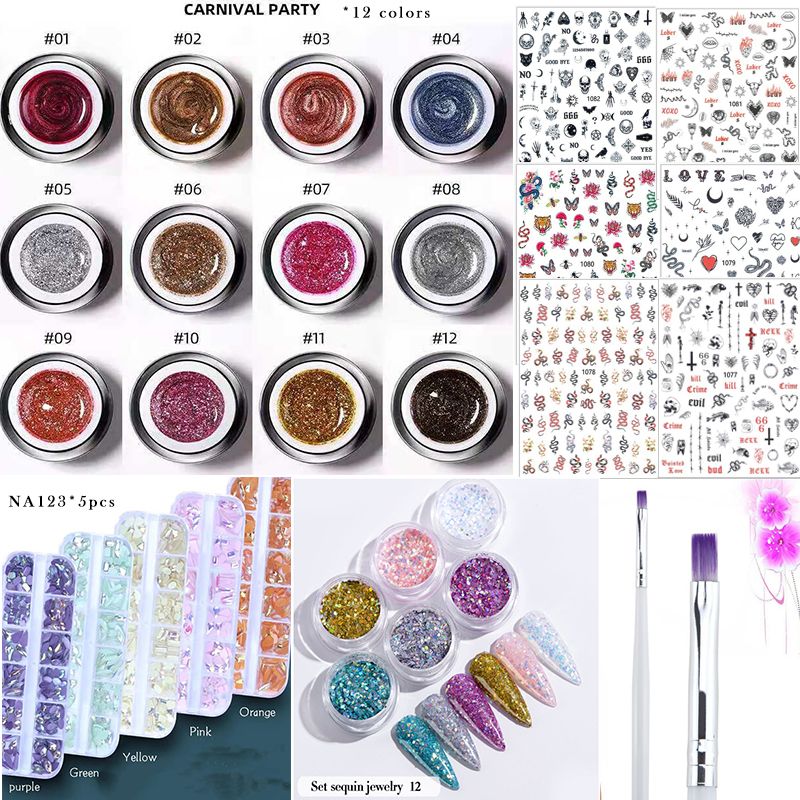Clearance Sale - VENDEENI Carnival Party Gel Set 25pcs