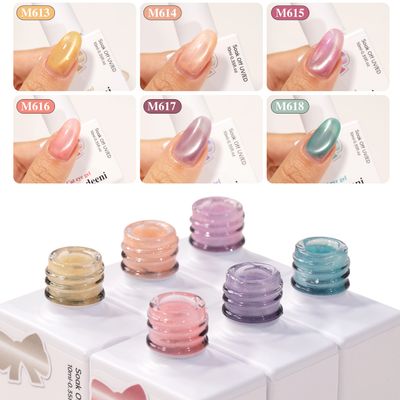 Vendeeni 6 colours 10ml Cat Eye Set 03
