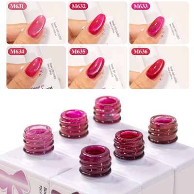 Vendeeni 6 colours 10ml Cat Eye Set 06