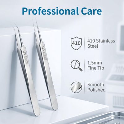 410 stainless steel tweezer