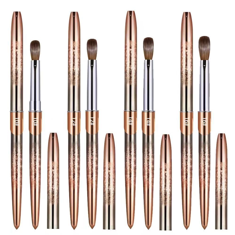 50% Kolinsky Sable Hair Acrylic Brush With Lid