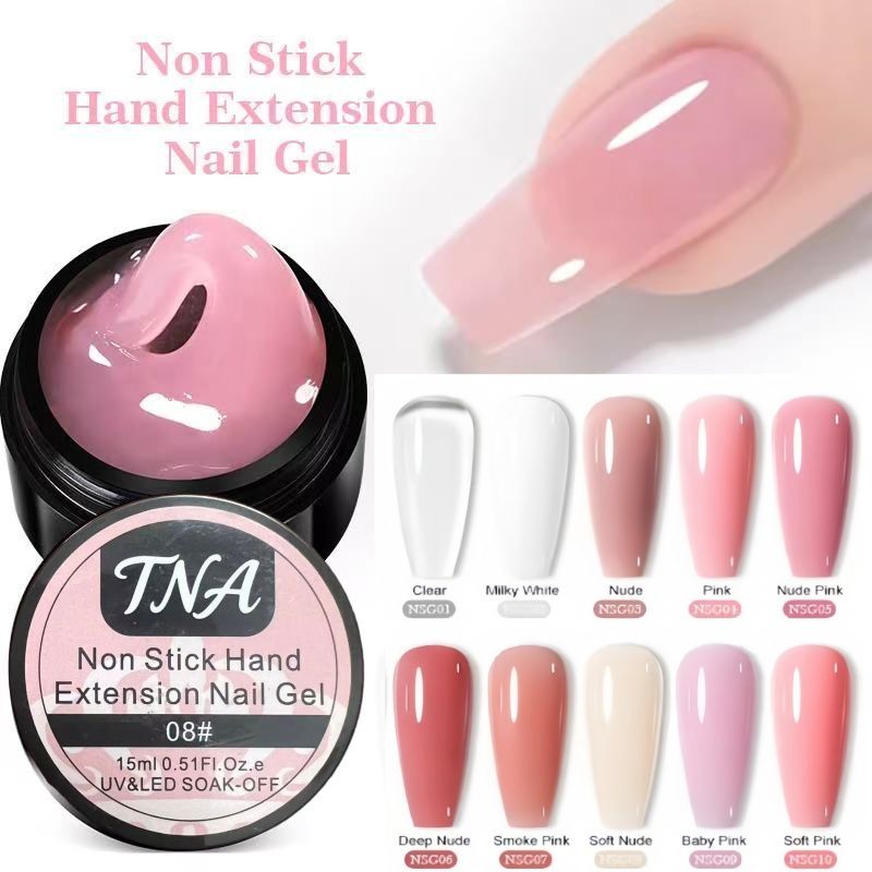 Non Stick Hand Extension Nail Gel 15ml ( Hema Free)