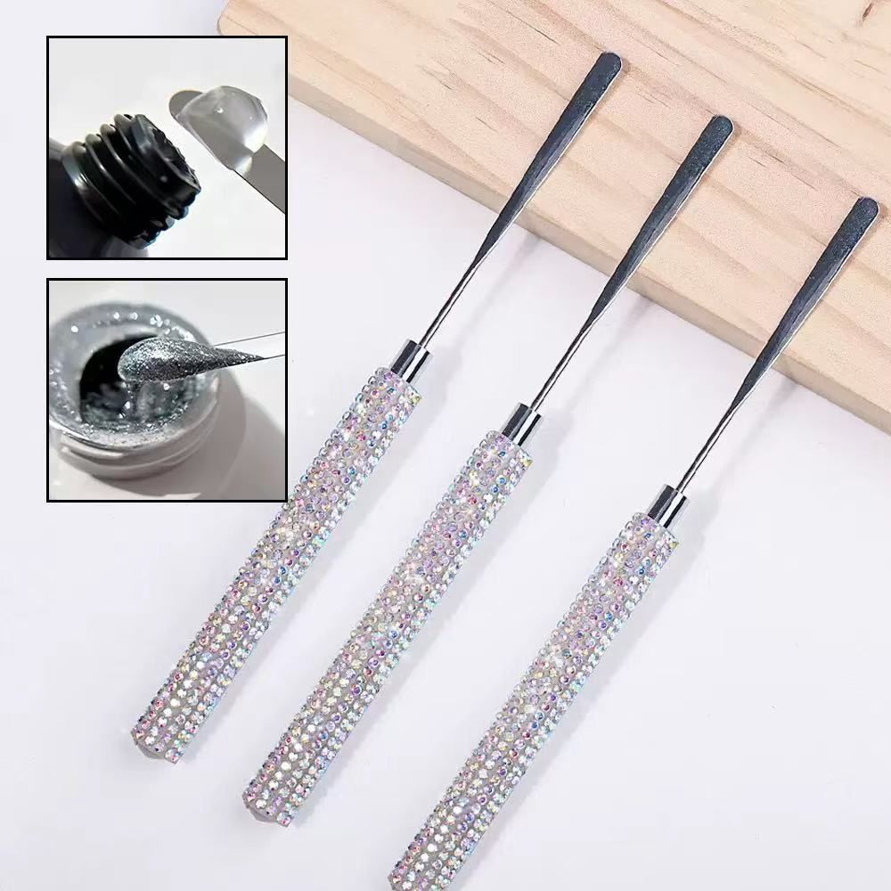Mixing Gel Spatula with diamond handle