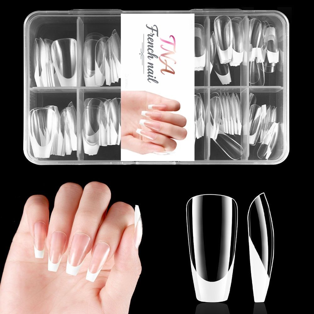 Press On French White Tips 120pcs