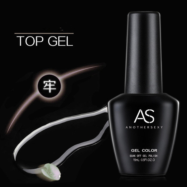 AS UV/LED Top coat ( Non-Wipe) 15ml