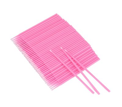 100pcs Disposable Micro Applicators Brush for Makeup and Personal Care Cosmetic Brush, Micro Swabs for Eyelash Extensions, Nails, Eyeliner