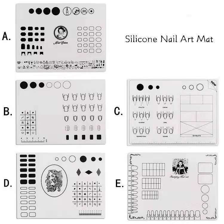Silicone Nail Art Mat