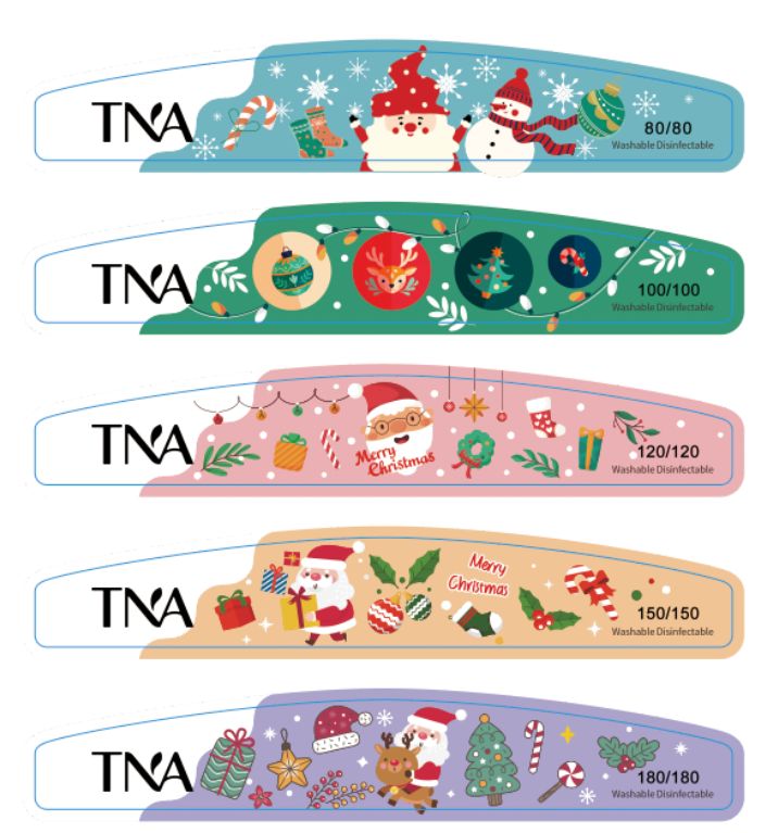 TNA Christmas Nail Filer  25pcs - TD1151