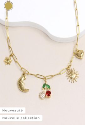 Collier Breloques Doriane
