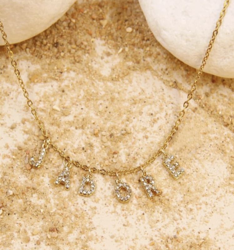 Collier J&#39;Adore Charm strass
