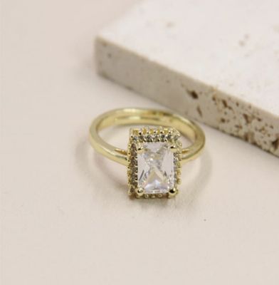 Bague Eloise Ajustable en acier