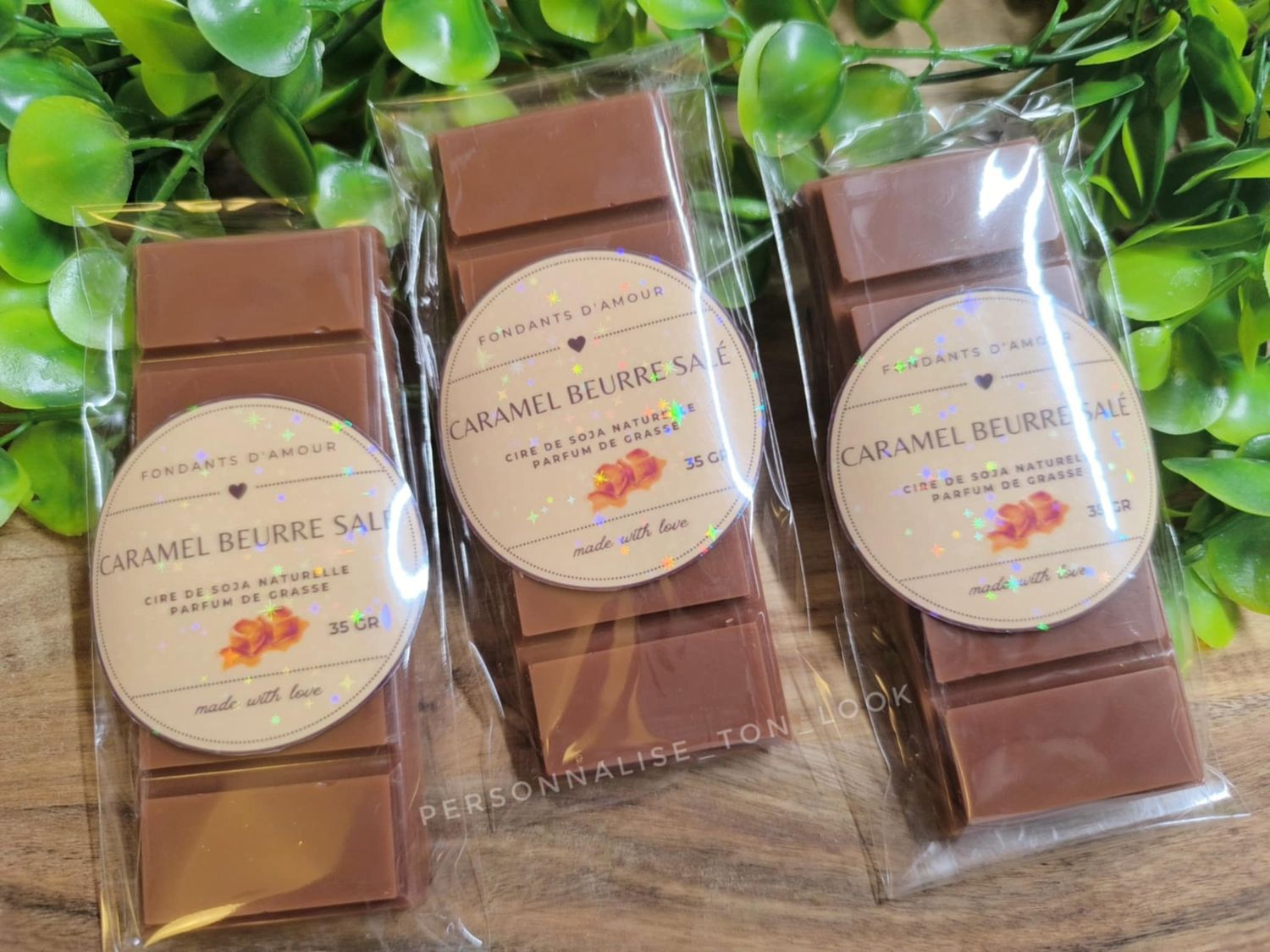 Fondants parfumés Caramel Beurre Salé