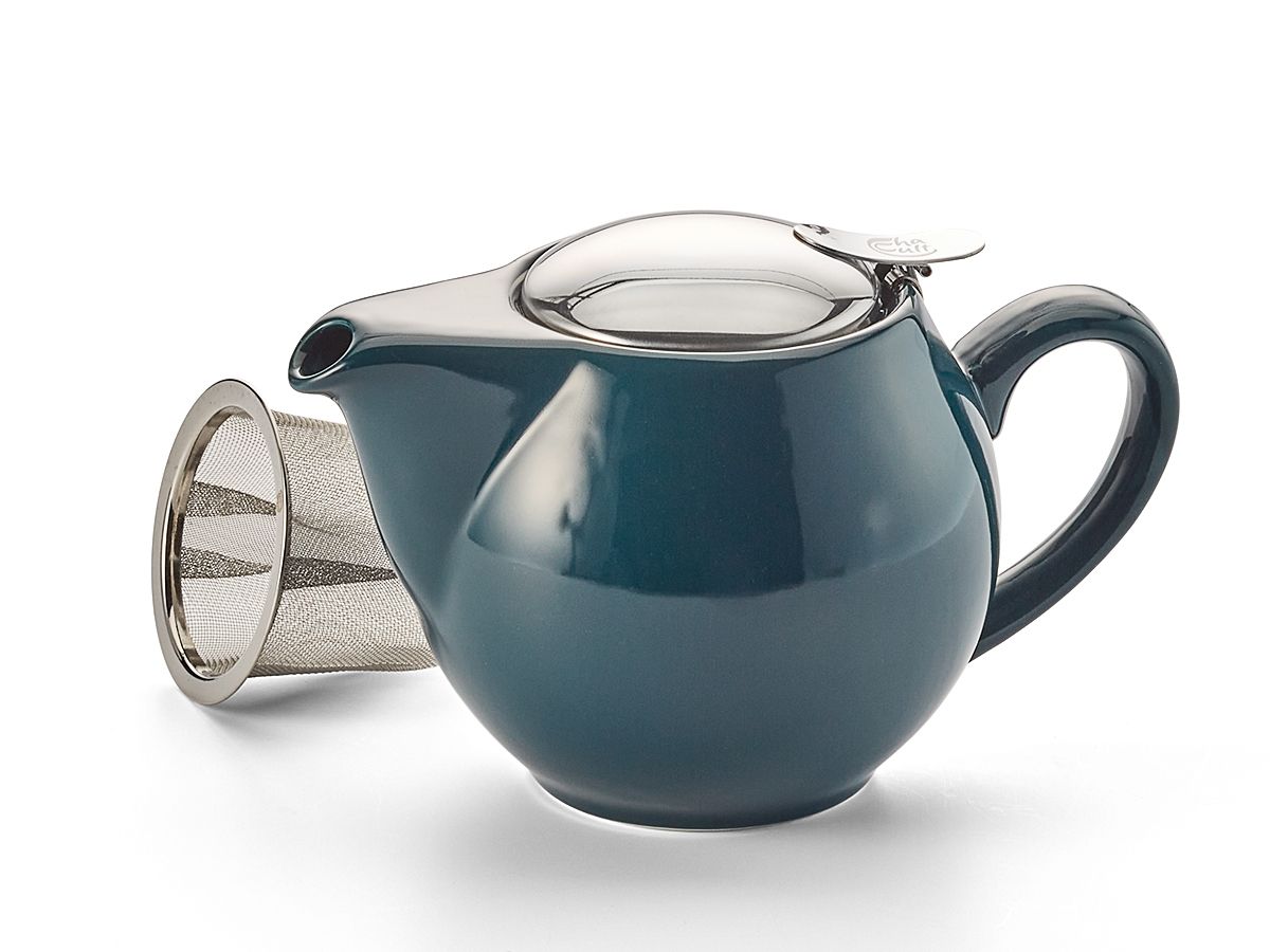 Theepot &#39;Saara&#39; donkergroen