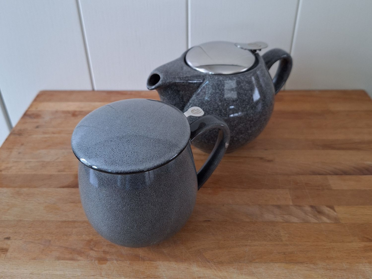 Giftset &#39;Saara&#39; grijs-effect