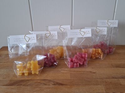 Giftset 'De zoete beertjes' met theetas