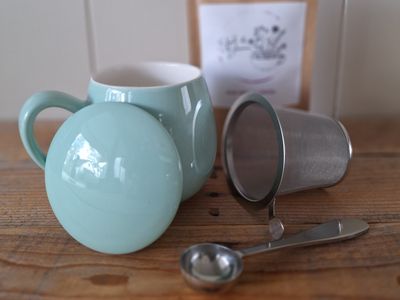 Theetas 'Saara' turquoise met filter