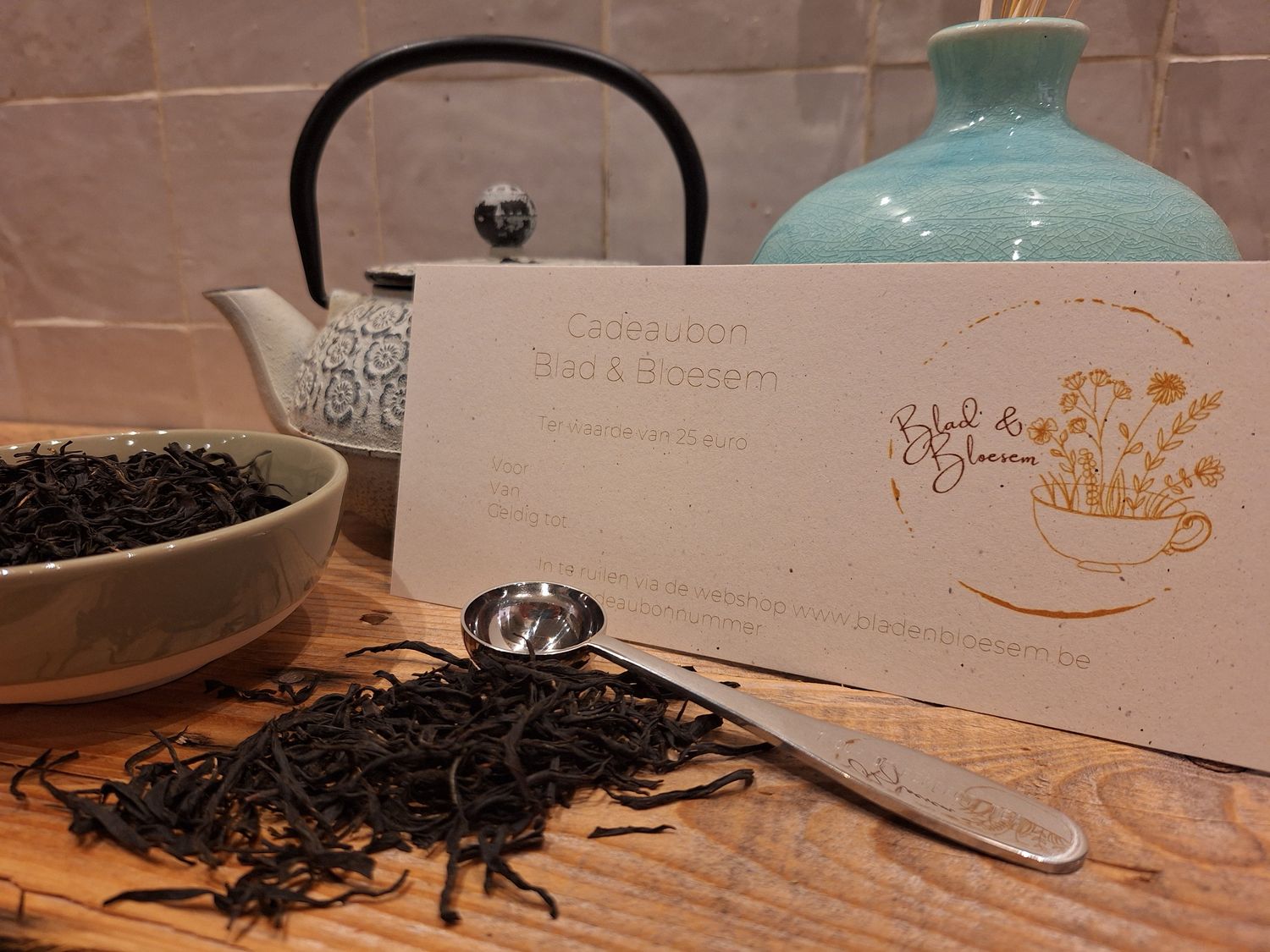 Cadeaubon &#39;Blad &amp; Bloesem&#39; 25 euro