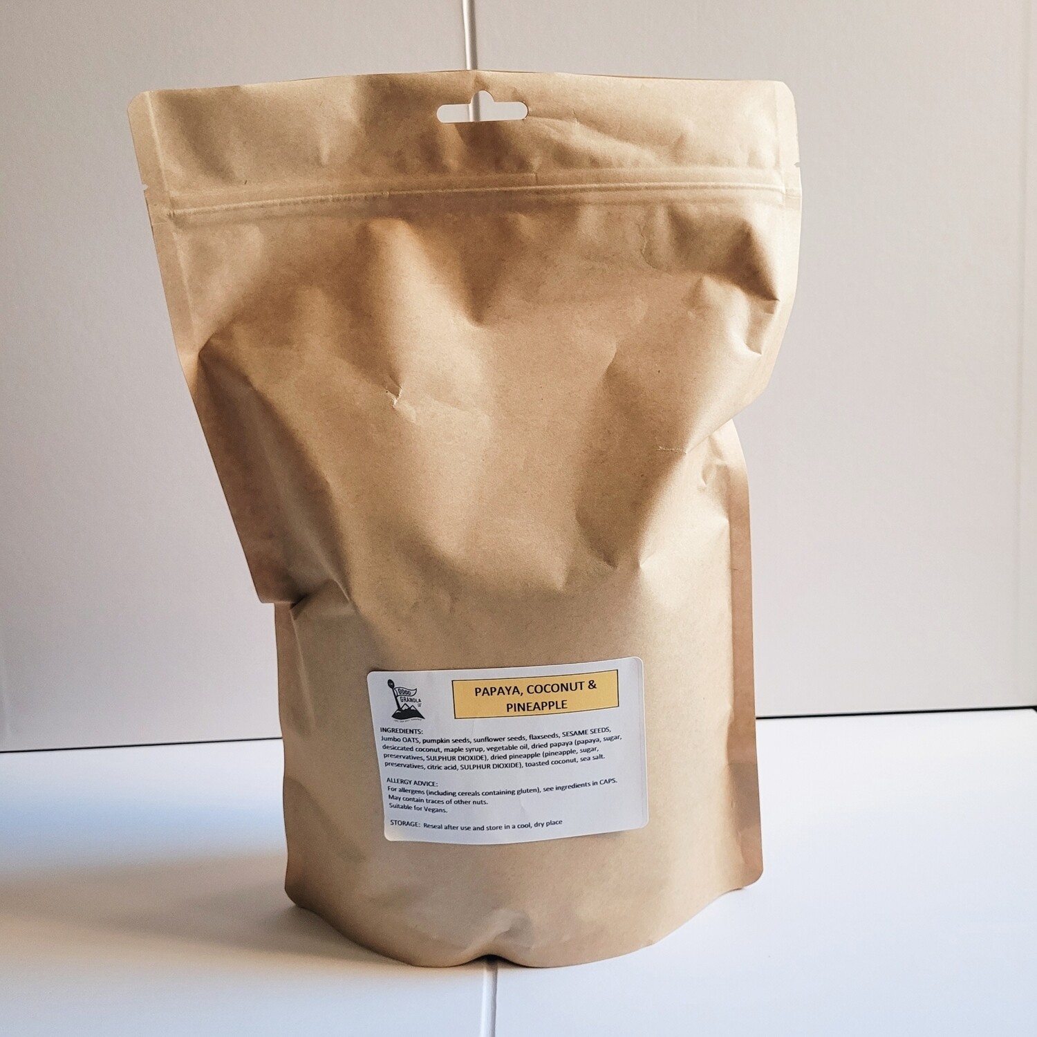 Papaya, Coconut &amp; Pineapple Granola 1kg