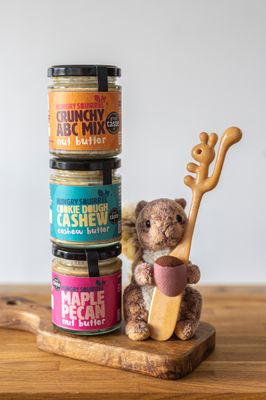 Nut Butter Trio Gift Pack - 3 x 180g Jars