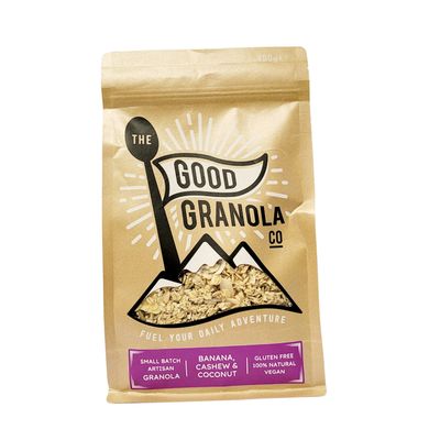 Banana, Cashew &amp; Coconut Granola 400g