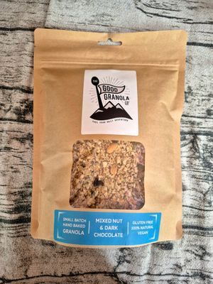 Mixed Nut &amp; Dark Chocolate Granola 400g