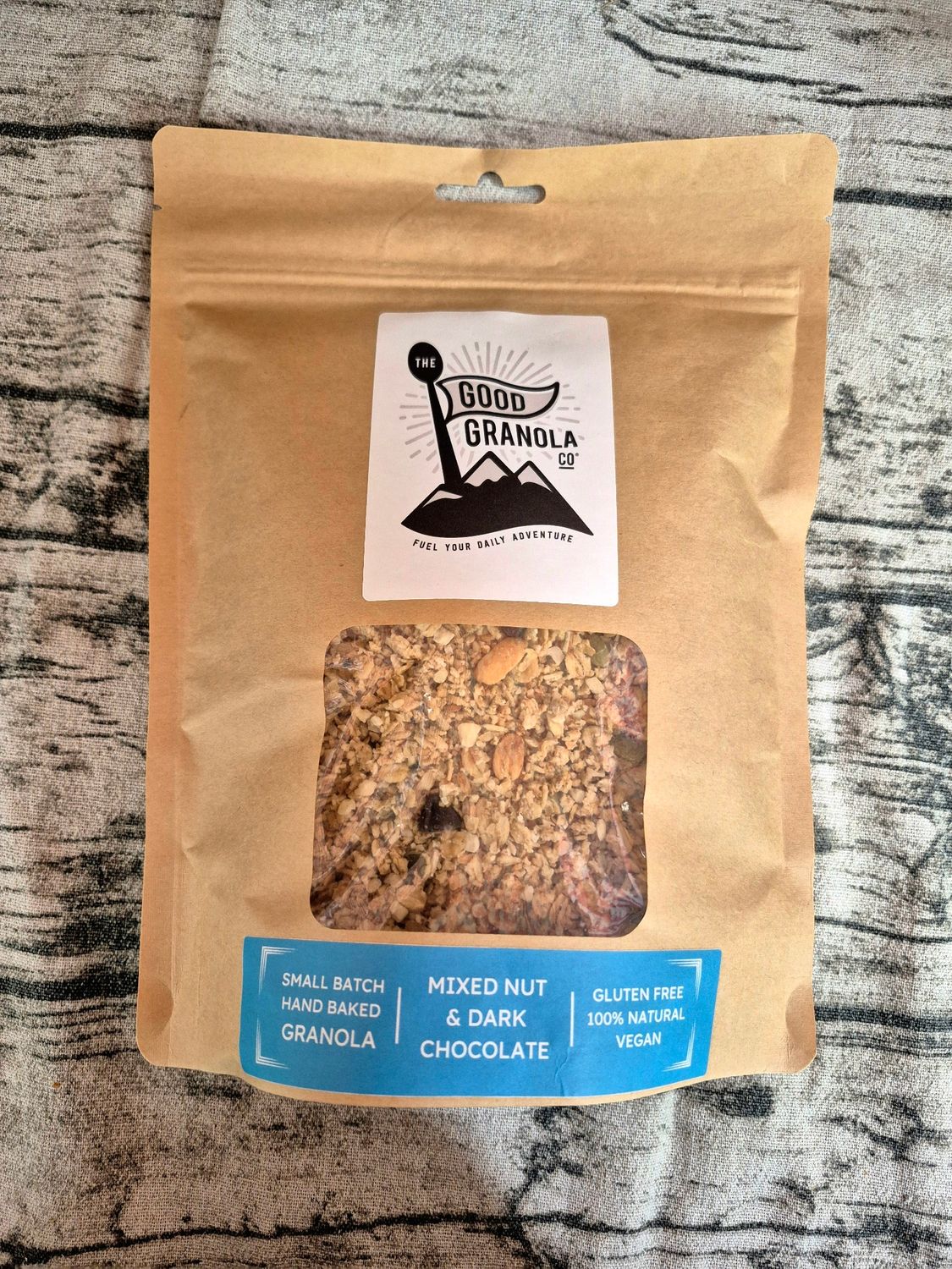 Mixed Nut &amp; Dark Chocolate Granola 400g