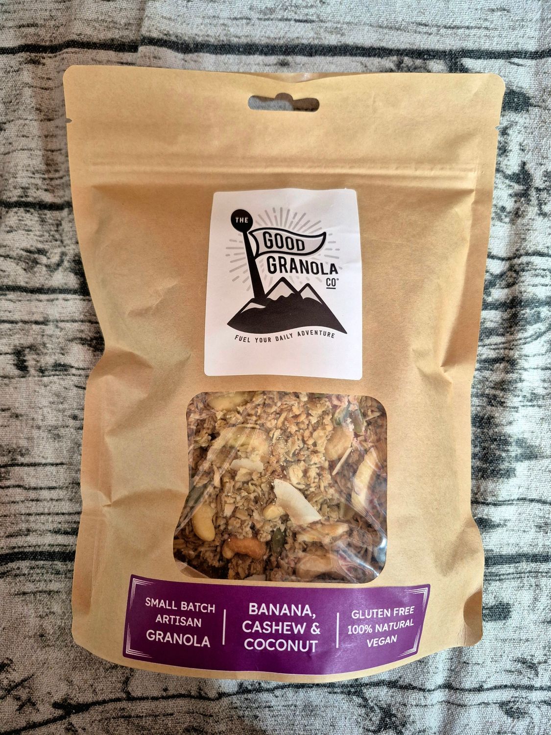 Banana, Cashew &amp; Coconut Granola 400g