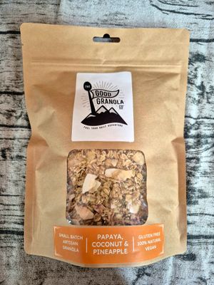 Papaya, Coconut &amp; Pineapple Granola 400g