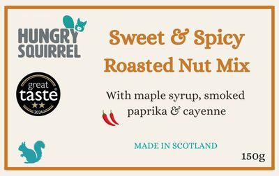 Sweet & Spicy Roasted Nuts 150g Sweet & Spicy Roasted Nuts 150g
