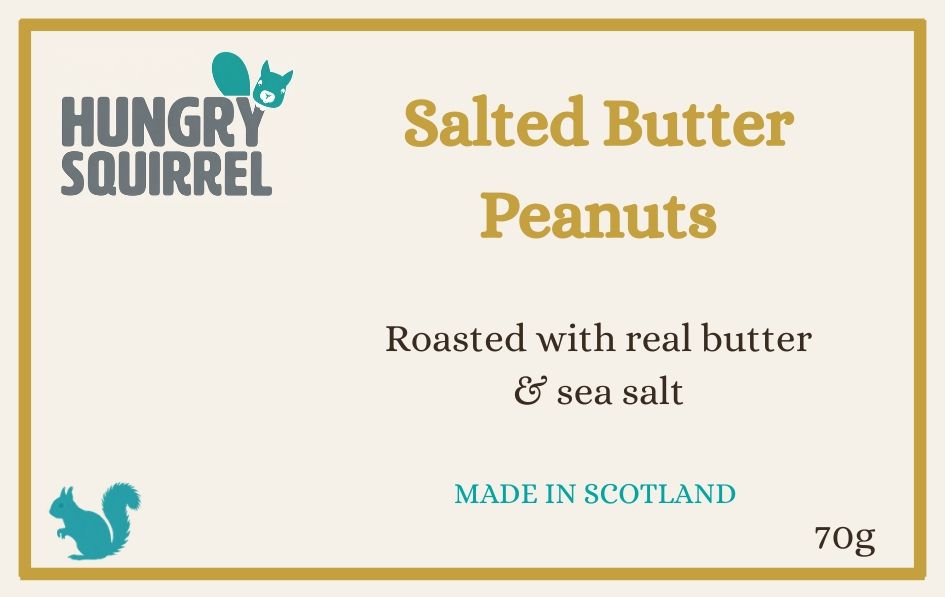 Salted Butter Peanuts 70g