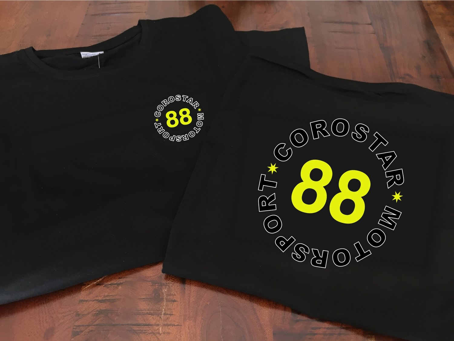 Corostar Motorsport 88 circle logo