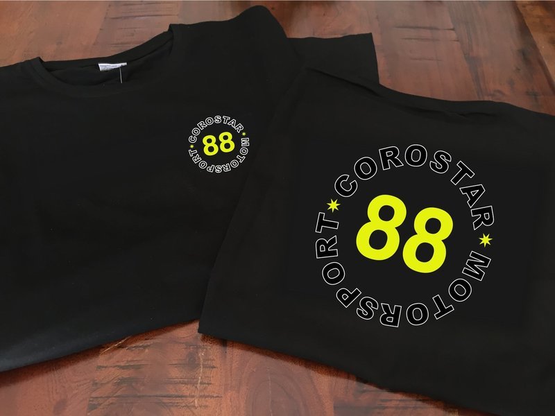 Corostar Motorsport 88 circle logo