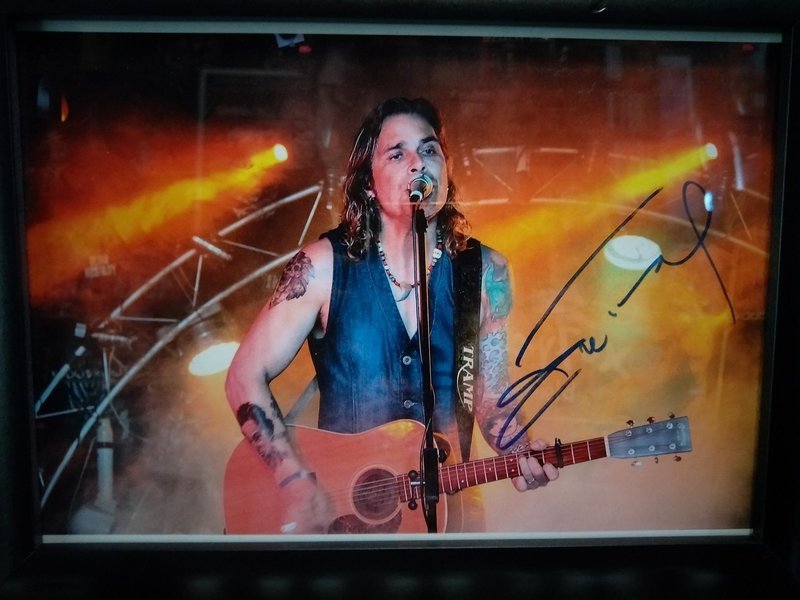 Rockpit Originals Series: Mike Tramp Signed Exclusive Live Photo