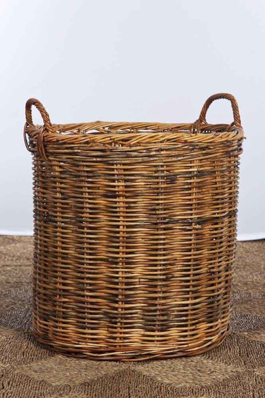 Tall Log Basket