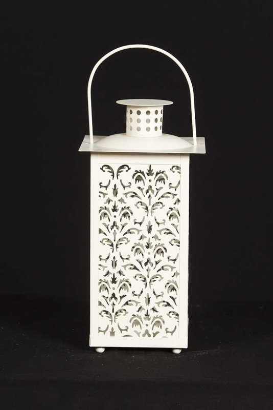 Tin Lantern - Etched