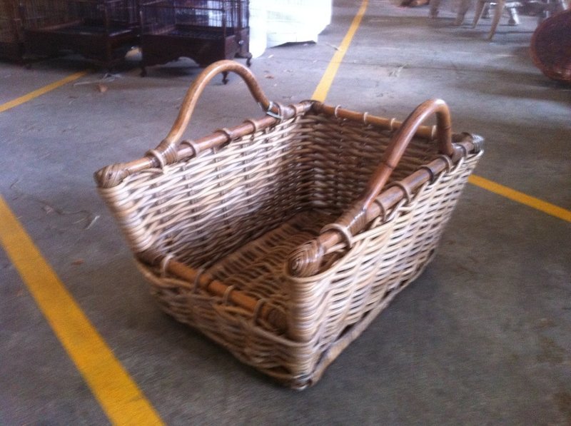 Rectangle Log Carry Basket