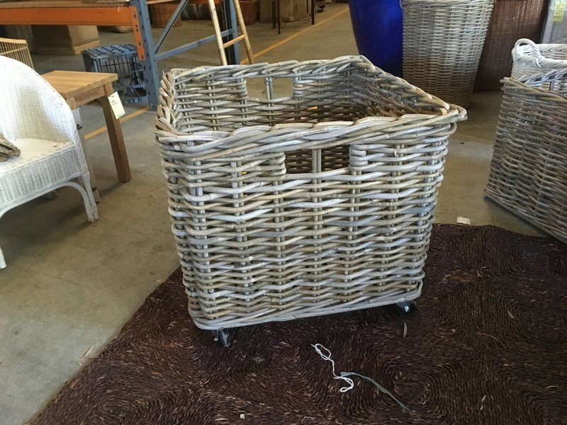 Square Log Basket