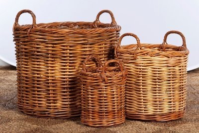 Short Log Basket