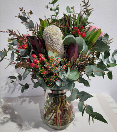 Large Native Bouquet in vase