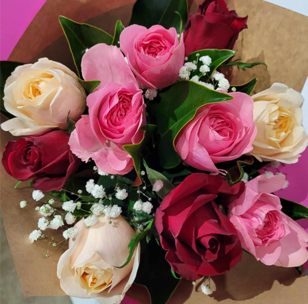 Mixed Rose Bouquet