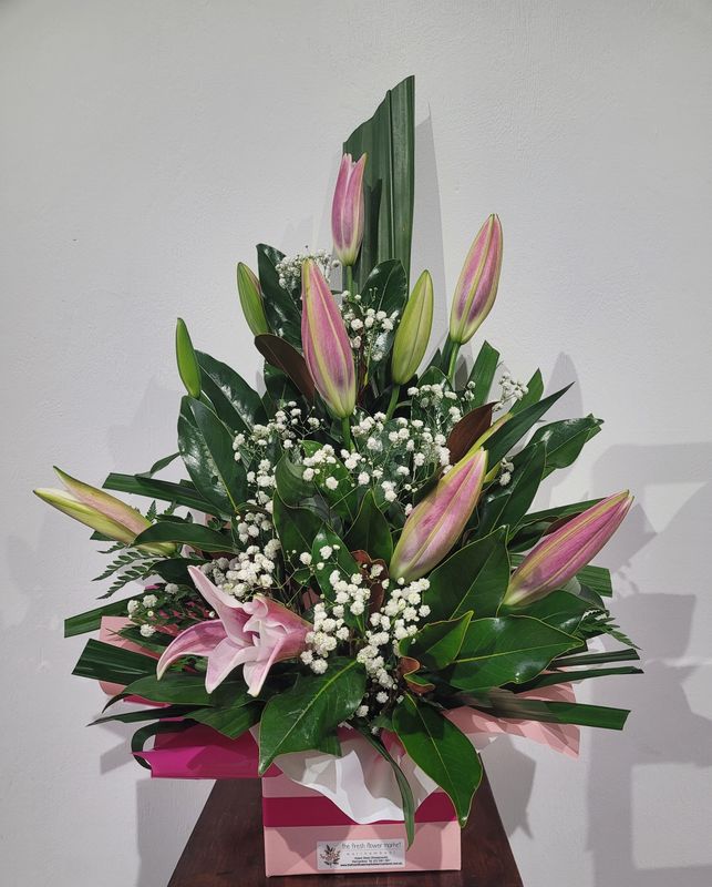Oriental Lily Arrangement