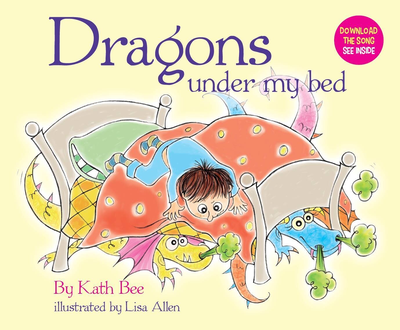 Dragons Under My Bed - Children's Book